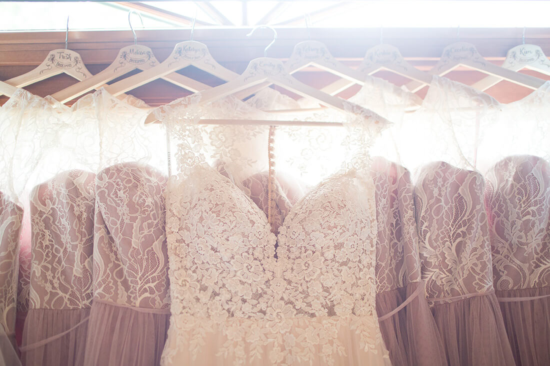 lace bridal gown